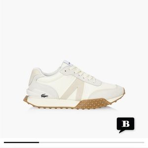 LACOSTE L-Spin Deluxe 123 1 Sfa Trainers Off White / Nat US 7 brand new